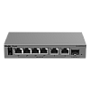 Ruijie Networks RG-ES207GS-LP – Switch L2, 6 x RJ45 1G (4 x PoE+), 1 x SFP 1G, Putere PoE 40W, Cloud Management - Ruijie Reyee RG-ES207GS-LP Switch L2, 6 x RJ45 1G (4 x PoE+), 1 x SFP 1G, Putere PoE 40W, Cloud Management - Ruijie Reyee RG-ES207GS-LP – Ruijie Networks RG-ES207GS-LP