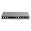 Ruijie Networks RG-ES211GS-LP – Switch L2, 10 x RJ45 1G (8 x PoE+), 1 x SFP 1G, Putere PoE 70W, Cloud Management - Ruijie Reyee RG-ES211GS-LP Switch L2, 10 x RJ45 1G (8 x PoE+), 1 x SFP 1G, Putere PoE 70W, Cloud Management - Ruijie Reyee RG-ES211GS-LP – Ruijie Networks RG-ES211GS-LP