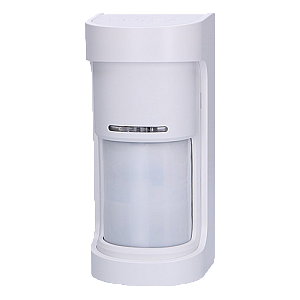 Detector de miscare PIR+MW exterior, 12-19m, 180°, quad cu anti-masking, baterii - OPTEX WXS-RDAM-X5