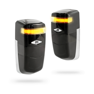 Set fotocelule IR emitator/receptor, 40m, 180 grade, LED, IP54 - MOTORLINE MF40LED