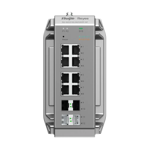 Switch industrial L2, 8 x RJ45 1G PoE+, 4 x SFP 1G, PoE 240W, Cloud Management - Ruijie Reyee RG-NIS3100-8GT4SFP-HP