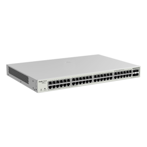 Switch L2, 48 x RJ45 1G PoE+, 4 x SFP 1G, PoE 370W, Cloud Management - Ruijie Reyee RG-NBS3100-48GT4SFP-P-V2