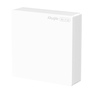 Acces Point Wi-Fi 6 AX3000, 2x2 MU-MIMO, 2 x RJ45 1G, PoE/PoE+ In, Cloud Management RG-RAP62-Wall-lite