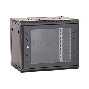 Rack perete 9U 19'' 600x450, negru - ASYTECH Networking ASY-9U-6045W