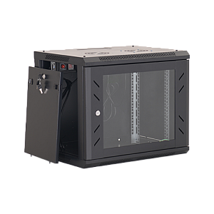 Rack perete 12U 19' 600x450, negru - ASYTECH Networking ASY-12U-6045W