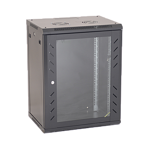Rack perete 15U 19' 600x450, negru - ASYTECH Networking ASY-15U-6045W