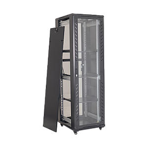 Rack podea 37U 19' 600x600, negru - ASYTECH Networking ASY-37U-6060E