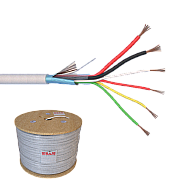 Cablu de alarma 6 fire ecranate + alimentare 2x0.75, cupru integral, 500m 6CUEF+2x0.75-T Cablu de alarma 6 fire ecranate + alimentare 2x0.75, cupru integral, 500m 6CUEF+2x0.75-T