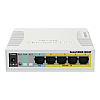 Mikrotik CSS106-1G-4P-1S – Smart Switch 5 x Gigabit (4 x PoE), 1 x SFP - Mikrotik CSS106-1G-4P-1S Smart Switch 5 x Gigabit (4 x PoE), 1 x SFP - Mikrotik CSS106-1G-4P-1S – Mikrotik CSS106-1G-4P-1S