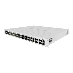 Management Switch 48 x Gigabit PoE+ OUT 700W, 4 x 10G SFP+, 2 x 40G QSFP+ - Mikrotik CRS354-48P-4S+2Q+RM Management Switch 48 x Gigabit PoE+ OUT 700W, 4 x 10G SFP+, 2 x 40G QSFP+ - Mikrotik CRS354-48P-4S+2Q+RM