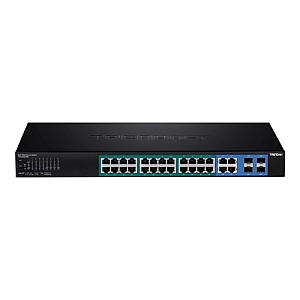 Switch 28 porturi Gigabit Web Smart, 24 x PoE+, 4 x Gigabit/SFP - TRENDnet TPE-2840WS Switch 28 porturi Gigabit Web Smart, 24 x PoE+, 4 x Gigabit/SFP - TRENDnet TPE-2840WS