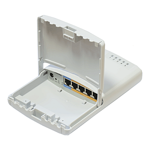 Router PowerBox de exterior, 5 x Fast Ethernet, 4 x PoE, RouterOS L4 - Mikrotik RB750P-PBr2 Router PowerBox de exterior, 5 x Fast Ethernet, 4 x PoE, RouterOS L4 - Mikrotik RB750P-PBr2