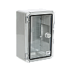 Plastim PP3011 – Cutie distributie IP65 din ABS gri, usa transparenta, placa metalica, 200x300x130 mm PP3011 Cutie distributie IP65 din ABS gri, usa transparenta, placa metalica, 200x300x130 mm PP3011 – Plastim PP3011