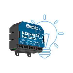 Modul comanda lumini - MOTORLINE MCONNECT-DUAL-SWITCH Modul comanda lumini - MOTORLINE MCONNECT-DUAL-SWITCH
