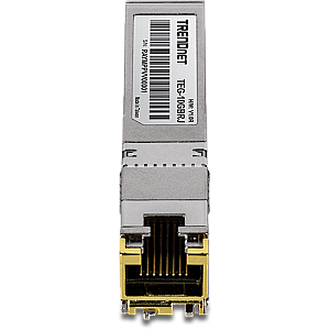 Modul RJ45 SFP+, 1/2.5/5/10G, 100/50/50/30m - TRENDnet TEG-10GBRJ Modul RJ45 SFP+, 1/2.5/5/10G, 100/50/50/30m - TRENDnet TEG-10GBRJ