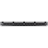 Patch Panel 24 porturi RJ45 UTP 19', Cat5/5e - TRENDnet TC-P24C5E