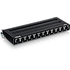 Patch Panel 12 porturi RJ45 UTP, Cat6a, Ecranat, 0.5U - TRENDnet TC-P12C6AS – TRENDnet TC-P12C6AS