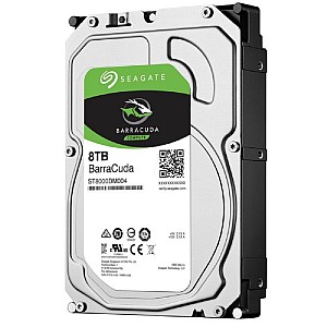 Seagate BarraCuda ST8000DM004 HDD Desktop 8TB 5400RPM 256MB SATA III 3.5 inch pentru PC și stocare Seagate BarraCuda ST8000DM004 HDD Desktop 8TB 5400RPM 256MB SATA III 3.5 inch pentru PC și stocare