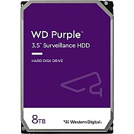 WD Purple WD85PURZ HDD Surveillance 8TB 5640RPM 256MB SATA III 3.5 inch pentru sisteme CCTV 24/7