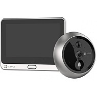 Vizor Wireless EZVIZ DP2C CS-DP2C-A0-6E2WPFBS 2MP WiFi cu Ecran 4.3 inch, PIR, Audio Bidirecțional și Baterie Reîncărcabilă