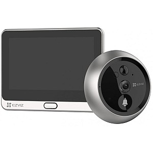 Vizor Wireless EZVIZ DP2C CS-DP2C-A0-6E2WPFBS 2MP WiFi cu Ecran 4.3 inch, PIR, Audio Bidirecțional și Baterie Reîncărcabilă Vizor Wireless EZVIZ DP2C CS-DP2C-A0-6E2WPFBS 2MP WiFi cu Ecran 4.3 inch, PIR, Audio Bidirecțional și Baterie Reîncărcabilă