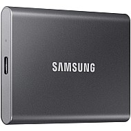 SSD Extern Samsung Portable T7 MU-PC2T0T/WW 2TB USB 3.2 Gen 2 Gri NVMe până la 1050 MB/s SSD Extern Samsung Portable T7 MU-PC2T0T/WW 2TB USB 3.2 Gen 2 Gri NVMe până la 1050 MB/s