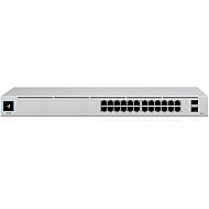 Switch Ubiquiti UniFi USW-24, 24x porturi Gigabit RJ45, 2x SFP, Layer 2, Managed, Rack 1U Switch Ubiquiti UniFi USW-24, 24x porturi Gigabit RJ45, 2x SFP, Layer 2, Managed, Rack 1U