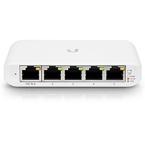 Switch Ubiquiti UniFi Flex Mini USW-Flex-Mini, 5x Gigabit RJ45, Managed, alimentare PoE sau USB-C