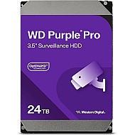 WD Purple Pro WD241PURP HDD Surveillance 24TB 7200RPM 512MB SATA III 3.5 inch pentru sisteme CCTV și AI 24/7 WD Purple Pro WD241PURP HDD Surveillance 24TB 7200RPM 512MB SATA III 3.5 inch pentru sisteme CCTV și AI 24/7