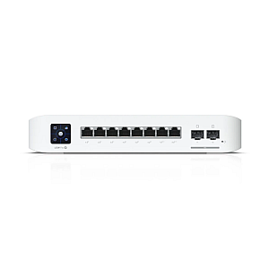 Switch Ubiquiti UniFi Pro 8 PoE USW-PRO-8-POE-120W, 8x Gigabit, 2x SFP+ 10G, Layer 3, PoE++ 120W