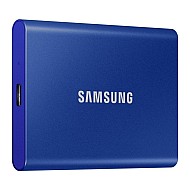 SSD Extern Samsung Portable T7 MU-PC1T0H/WW 1TB USB 3.2 Gen 2 Albastru NVMe până la 1050 MB/s SSD Extern Samsung Portable T7 MU-PC1T0H/WW 1TB USB 3.2 Gen 2 Albastru NVMe până la 1050 MB/s