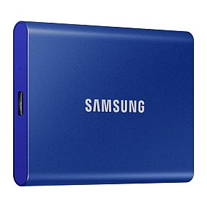 SSD Extern Samsung Portable T7 MU-PC1T0H/WW 1TB USB 3.2 Gen 2 Albastru NVMe până la 1050 MB/s
