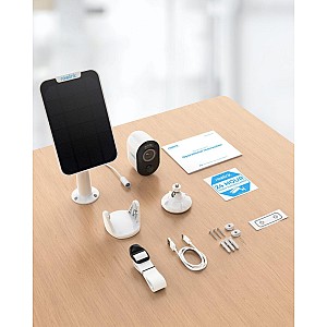 Reolink Argus 3 Pro B330 Cameră de supraveghere WiFi 5MP cu panou solar, baterie, lentilă 4mm, Color Night Vision Reolink Argus 3 Pro B330 Cameră de supraveghere WiFi 5MP cu panou solar, baterie, lentilă 4mm, Color Night Vision
