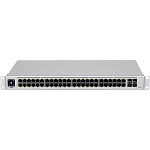 Switch Ubiquiti UniFi USW-48, 48x Gigabit RJ45, 4x SFP, Layer 2, Managed, Rack 1U
