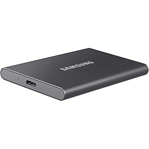 SSD Extern Samsung Portable T7 MU-PC1T0T/WW 1TB USB 3.2 Gen 2 Gri NVMe până la 1050 MB/s