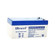 Ultracell UL3.4-12 Baterie 12V 3.4Ah Plumb-Acid VRLA fara intretinere
