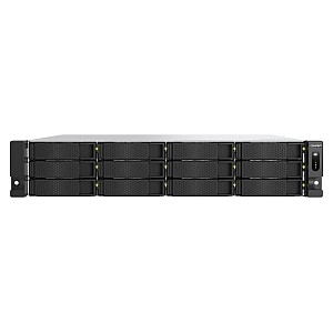 QNAP TS-H1277AXU-RP-R5-16G 12-Bay NAS Rackmount 2U 10GbE/2.5GbE 16GB RAM