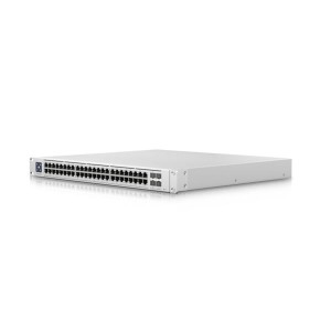 Switch administrabil UniFi Enterprise, 48 porturi 2.5GbE PoE+, 4 porturi SFP+ 10G, Ubiquiti - USW-ENTERPRISE-48-POE