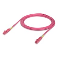 Cablu fibră optică multimode OM4, conectori LC/UPC–LC/UPC, 5 m, Ubiquiti - UACC-OFC-M2-LULU-5M