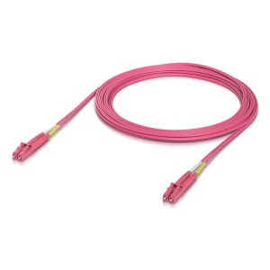 Cablu fibră optică multimode OM4, conectori LC/UPC–LC/UPC, 5 m, Ubiquiti - UACC-OFC-M2-LULU-5M