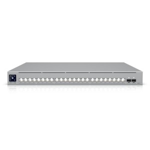Switch administrabil UniFi Pro XG, 24 porturi Multi-Gigabit PoE, 2 porturi SFP28 25G, Ubiquiti - USW-PRO-XG-24-POE