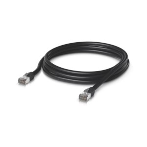 Cablu patch Ethernet RJ45, Cat5e, pentru exterior, 3 m, Ubiquiti - UACC-CABLE-PATCH-OUTDOOR-3M-BK Cablu patch Ethernet RJ45, Cat5e, pentru exterior, 3 m, Ubiquiti - UACC-CABLE-PATCH-OUTDOOR-3M-BK