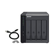 QNAP TR-004 Enclosure extern 4 bay USB3 pentru extindere stocare NAS sau PC