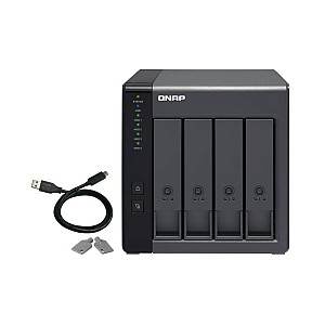 QNAP TR-004 Enclosure extern 4 bay USB3 pentru extindere stocare NAS sau PC