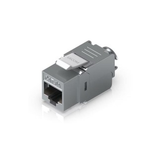 Modul Keystone RJ45 mamă, Cat6A, pentru panouri și prize de rețea, Ubiquiti - UACC-KEYSTONE-JACK-C6A
