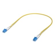 Cablu fibră optică singlemode, conectori LC/UPC–LC/UPC, 0.5 m, Ubiquiti - UACC-OFC-S2-LULU-0.5M-50