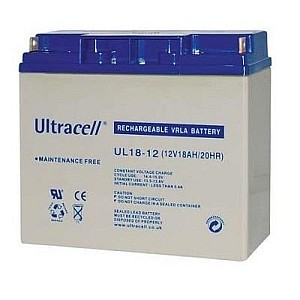 Ultracell UL18-12 Baterie 12V 18Ah Plumb-Acid VRLA fara intretinere
