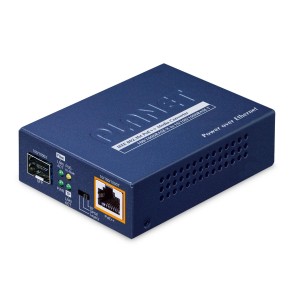 Convertor media PoE++ PLANET GUP-805A-60W, 60W, Gigabit RJ45 la SFP - 1455714