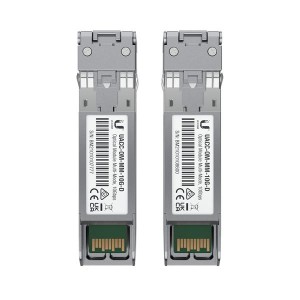 Set 2 module SFP+, 1/10Gbps, multimode, LC duplex, 850nm, pana la 400m, Ubiquiti - UACC-OM-MM-10G-D-2 Set 2 module SFP+, 1/10Gbps, multimode, LC duplex, 850nm, pana la 400m, Ubiquiti - UACC-OM-MM-10G-D-2