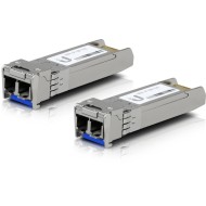 Set 2 module SFP+, 1/10Gbps, singlemode, LC duplex, 1310nm, 10km, Ubiquiti - UACC-OM-SM-10G-D-2